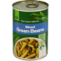 countdown beans green sliced 410g