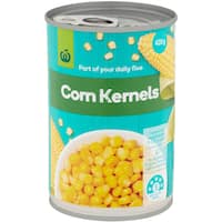 countdown corn sweet kernels 420g