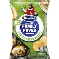 bluebird original potato chips baked potato 140g