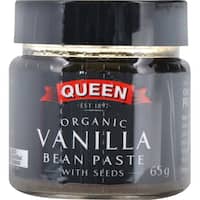 queen vanilla bean paste organic 65g