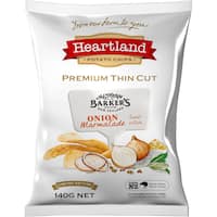 heartland potato chips onion marmalade sweet relish 140g