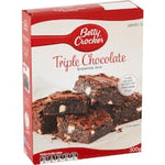 betty crocker brownie mix triple chocolate 500g