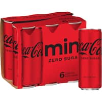 coca cola soft drink zero sugar 6pk