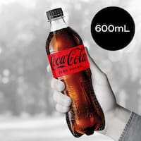 coca-cola soft drink zero sugar 600mL