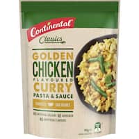 continental pasta dish chicken curry 90g
