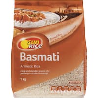 sunrice basmati rice aromatic 1kg