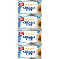 aunt bettys rice 2 go creamed rice vanilla creamy rice 400g 4pk