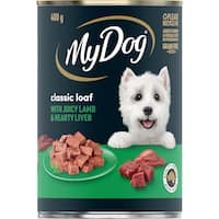 my dog wet dog food country lamb & liver 400g