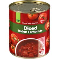 select tomatoes diced italian 800g