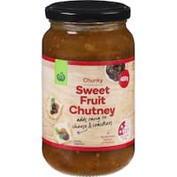 countdown chutney sweet fruit 400g