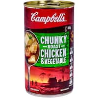 campbells chunky canned soup roast chicken & vegetables 505g