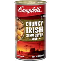 campbells canned soup chunky irish stew style 505g