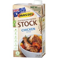 massel gourmet plus chicken stock liquid 1L
