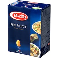 barilla pasta rigate pipe no 91 500g
