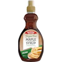 queen maple syrup flavoured sugar free 355mL
