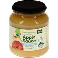 countdown apple sauce no added sugar 360g