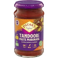 pataks tandoori paste marinade 295g
