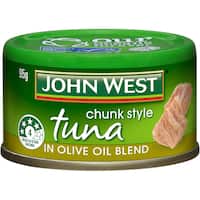 john west chunk style tuna in olive oil blend 95g