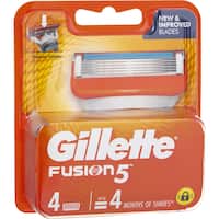 gillette fusion razor blades cartridge 4pk