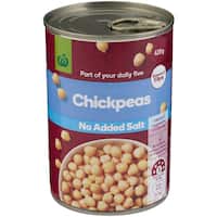 countdown chickpeas no added salt 420g