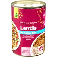 select lentils no added salt 420g
