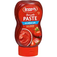 leggo's tomato paste tomato squeeze no added salt 390g