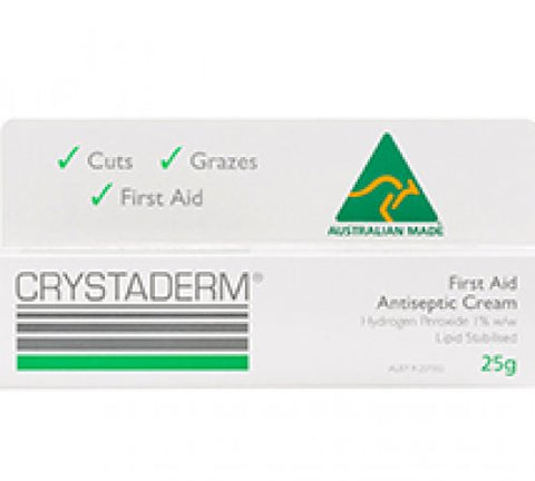 Crystaderm First Aid Antiseptic Cream 25g