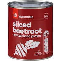 essentials beetroot sliced 825g