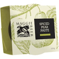 instore deli maggie beer fruit paste spiced pear 100g