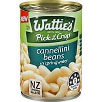 watties beans cannellini in spring water 400g