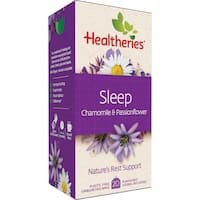healtheries sleep herbal tea with chamomile & passionflower 20pk