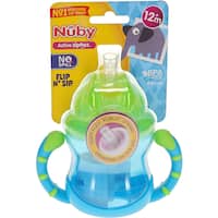 nuby baby drinking cup flip & sip 240mL