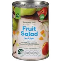 countdown fruit salad in juice 410g
