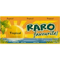 raro sachet drink mix tropical 240g 3pk