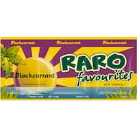 raro sachet drink mix blackcurrant 240g 3pk