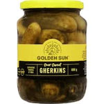 golden sun gherkins sour sweet gluten free 680g