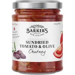 barkers chutney sundried tomato & olive 260g