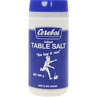 cerebos salt iodised table drum 300g