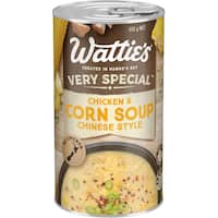 wattie's very special canned chicken & corn soup chinese style 535g