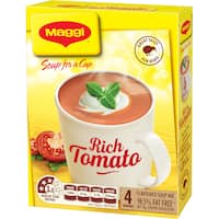 maggi soup for a cup instant soup rich tomato 78g 4 serve