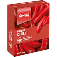 greggs chilli powder 40g