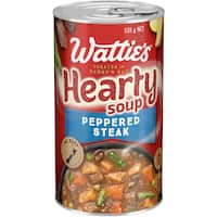 wattie's canned soup peppered steak 535g