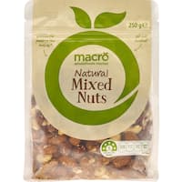 macro mixed nuts natural 250g
