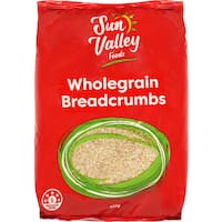 sun valley foods bread crumbs wholegrain 400g