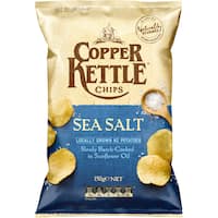 copper kettle potato chips sea salt 150g