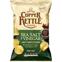 copper kettle potato chips salt & vinegar 150g