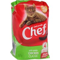 chef singles cat food tender chicken 100g 4pk