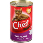 chef classic cat food tasty lamb 690g