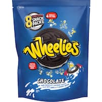 wheelies creme filled chocolate 240g 8pk