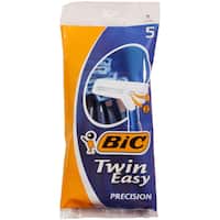 bic disposable shavers easy 2 twin 5pk